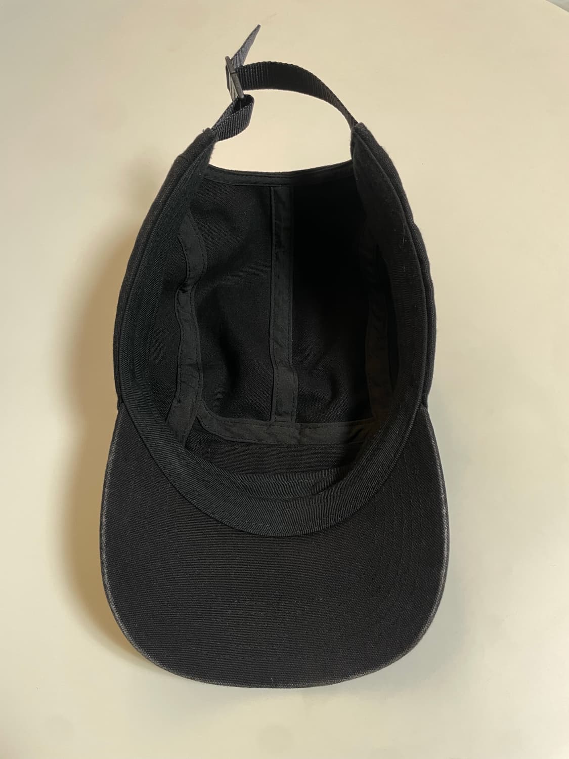 24ss) 슈프림 워시드 치노 트윌 캠프캡 블랙 상품이미지7