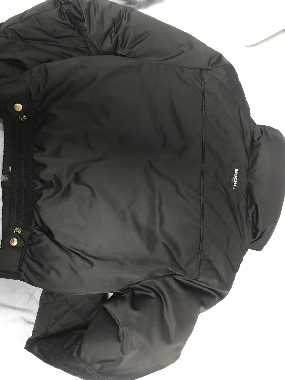 미스치프 크롭 패딩 2018FW 상품이미지6