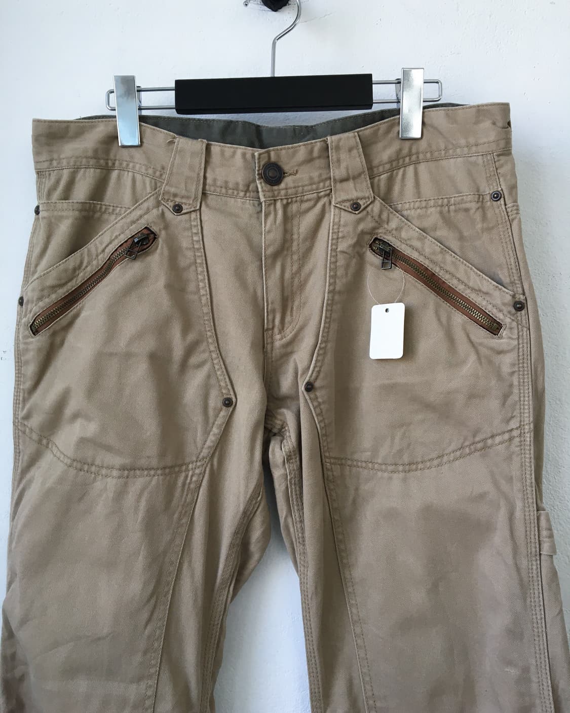 Beige carpenter pants 상품이미지4