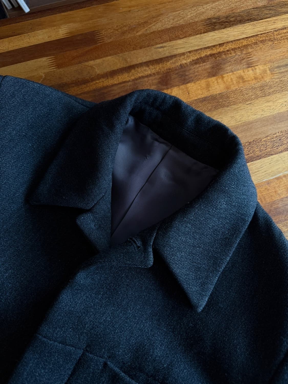 Sacai 사카이 커버트울 코트 100 상품이미지5