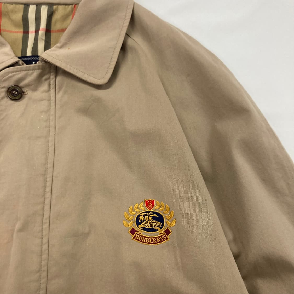 90s버버리 크레스트 스윙자켓 상품이미지3