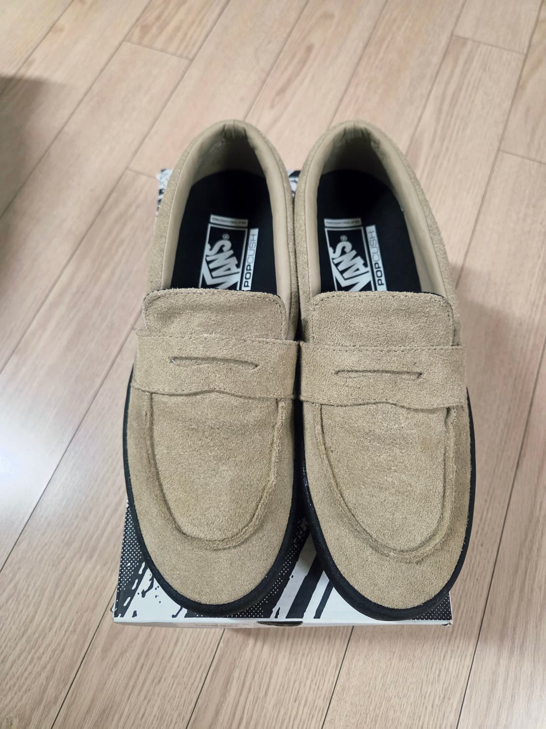 반스 스케이트 로퍼 스웨이드 베이지 260 상품이미지1