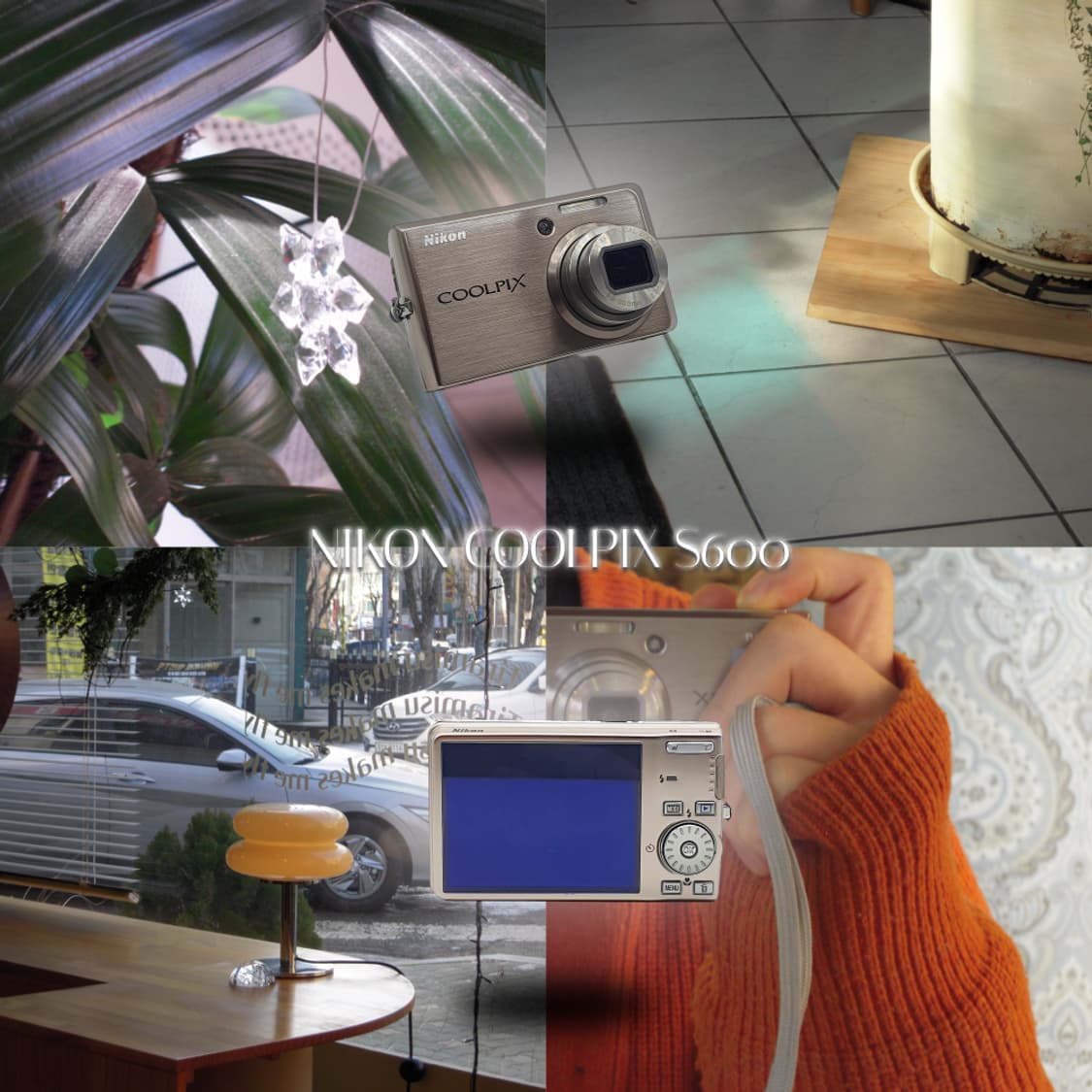 작례⭕️  니콘 쿨픽스 S600 샴페인 골드🍾 빈티지 디카 디지털카메라 상품이미지1
