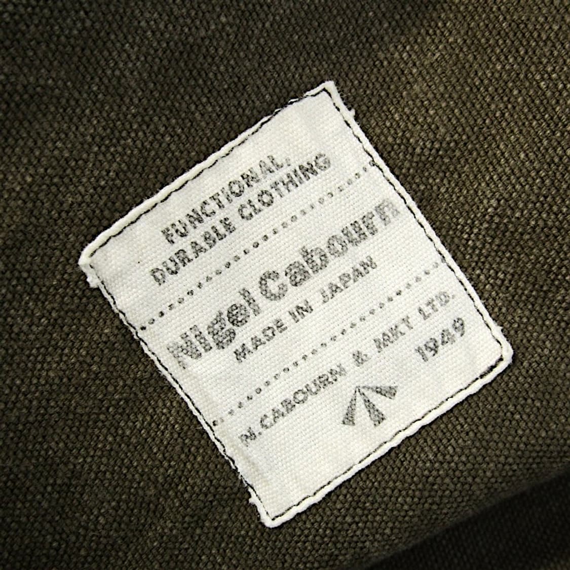 나이젤 카본 코튼덕 밀리터리 메일백 상품이미지8