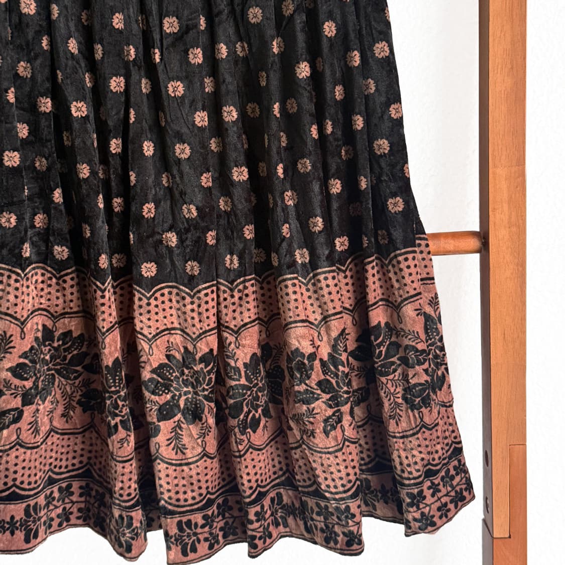 밤마을 잔꽃 스커트 상품이미지3