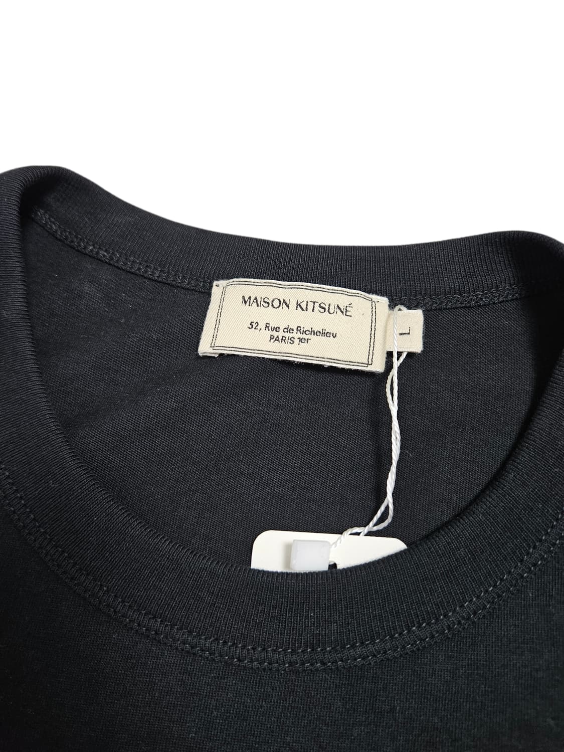 메종키츠네 폭스 헤드 반팔티 블랙 상품이미지8