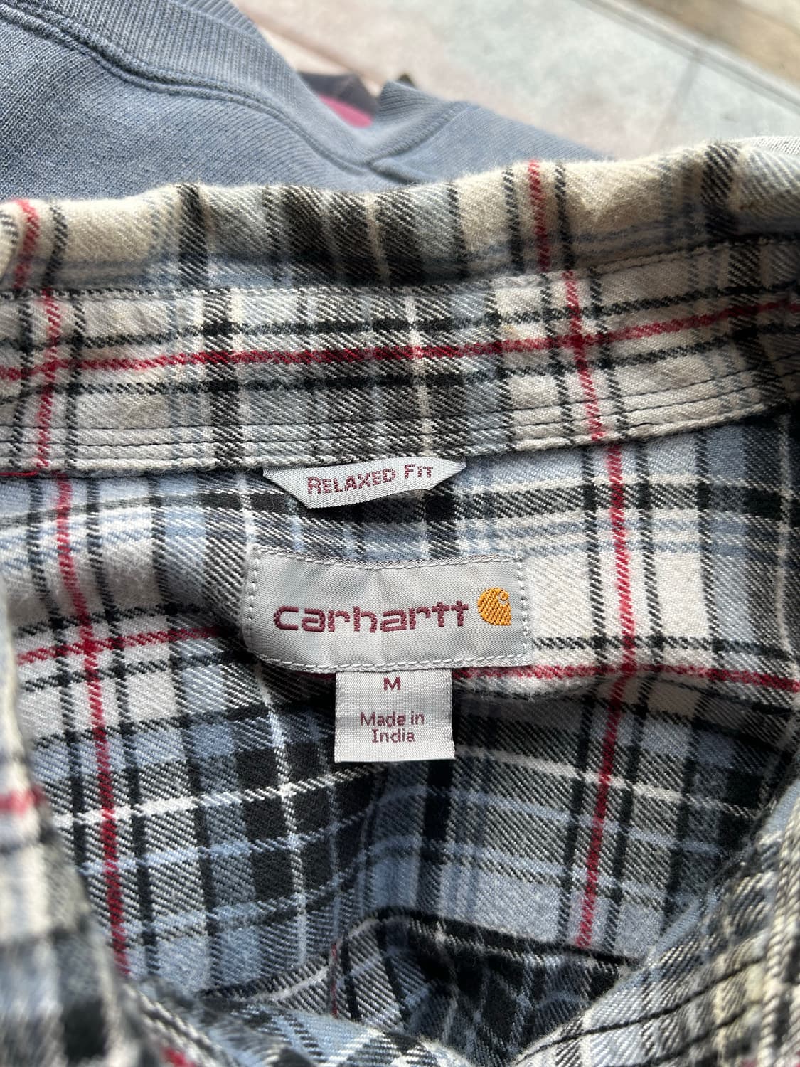 칼하트 플란넬 체크셔츠 상품이미지8