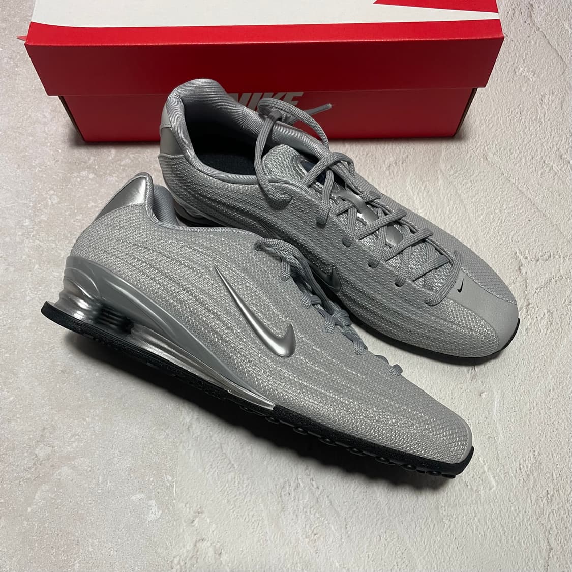 (240) 나이키 샥스 z shox z 메탈릭 실버 상품이미지1