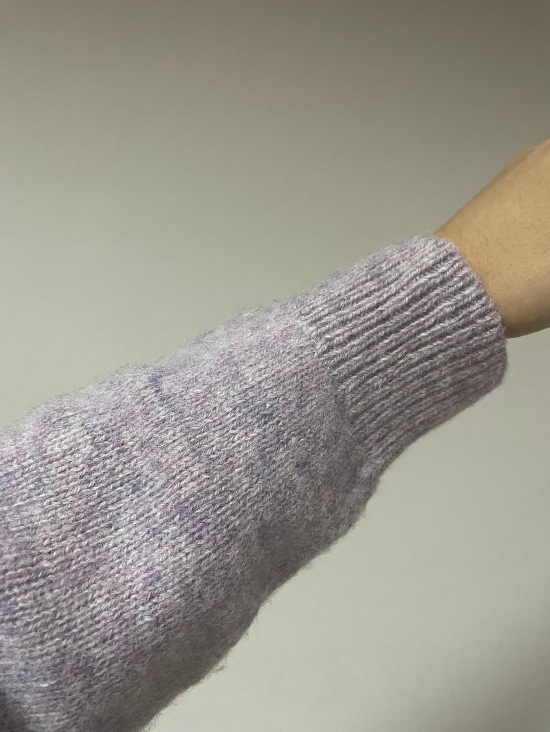 XL) 아크네 스튜디오 카이 니트 핑크 라벤더 아크네 명작 스웨터 상품이미지6