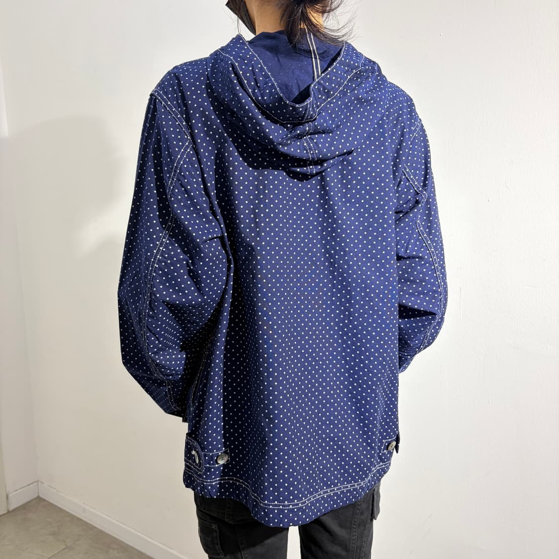 comme des garcons homme 꼼데가르송 도트 땡땡이 후드  상품이미지10