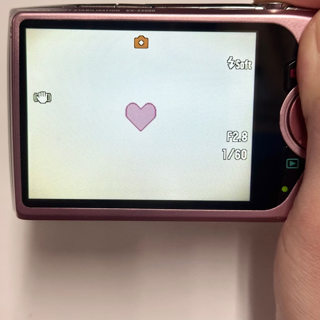 인물메이크업모드💖✨ 카시오 엑슬림 ex-z2000 핑크 상품이미지8