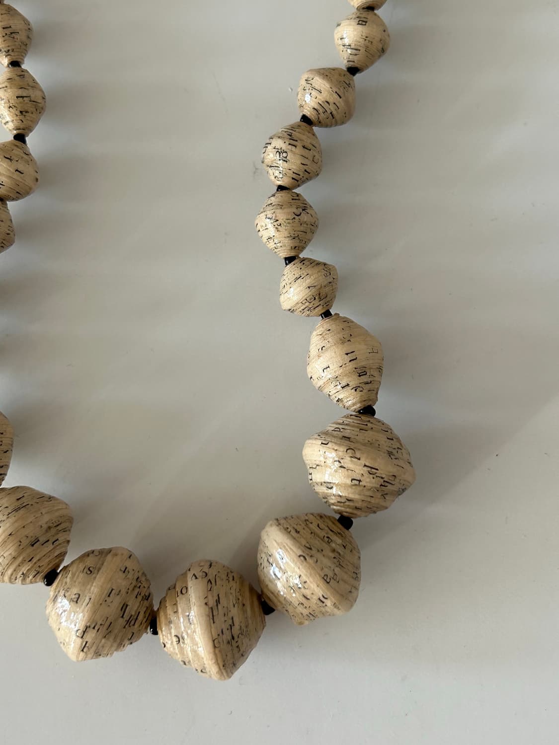 우드 코팅 목걸이 상품이미지1