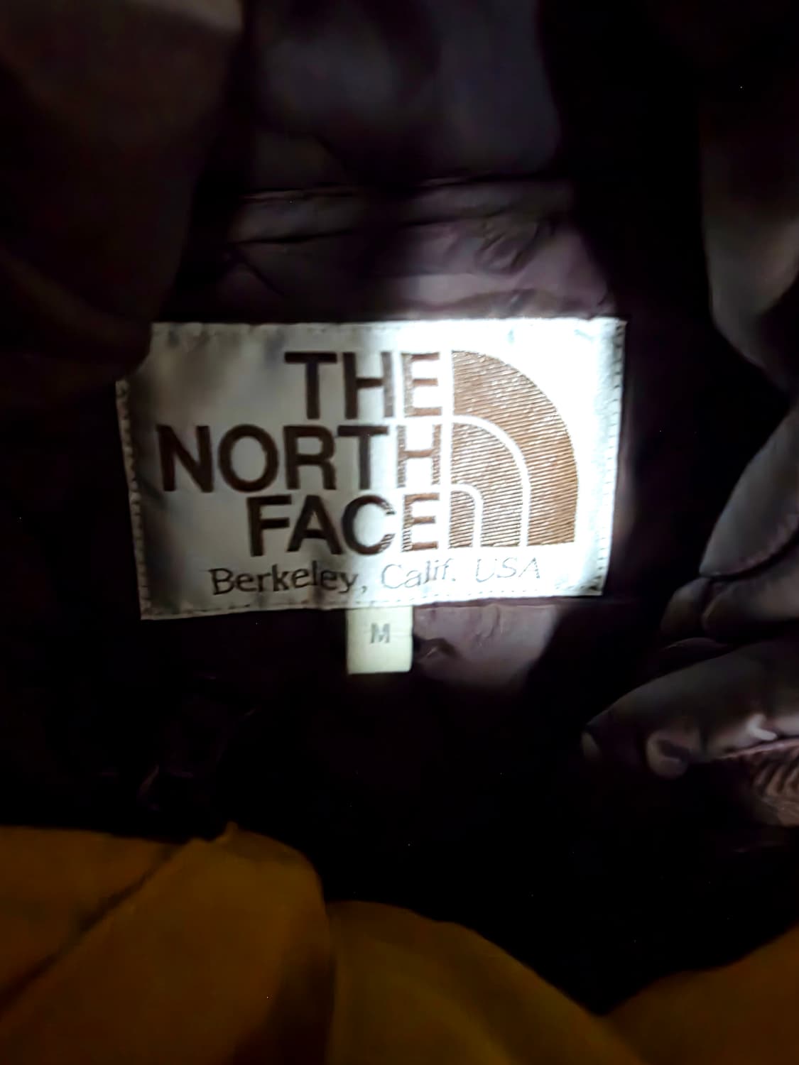 [노스페이스] 색감 깡패 머스타드 하이벤트 방수 후드 패딩 95 (실측여 상품이미지6