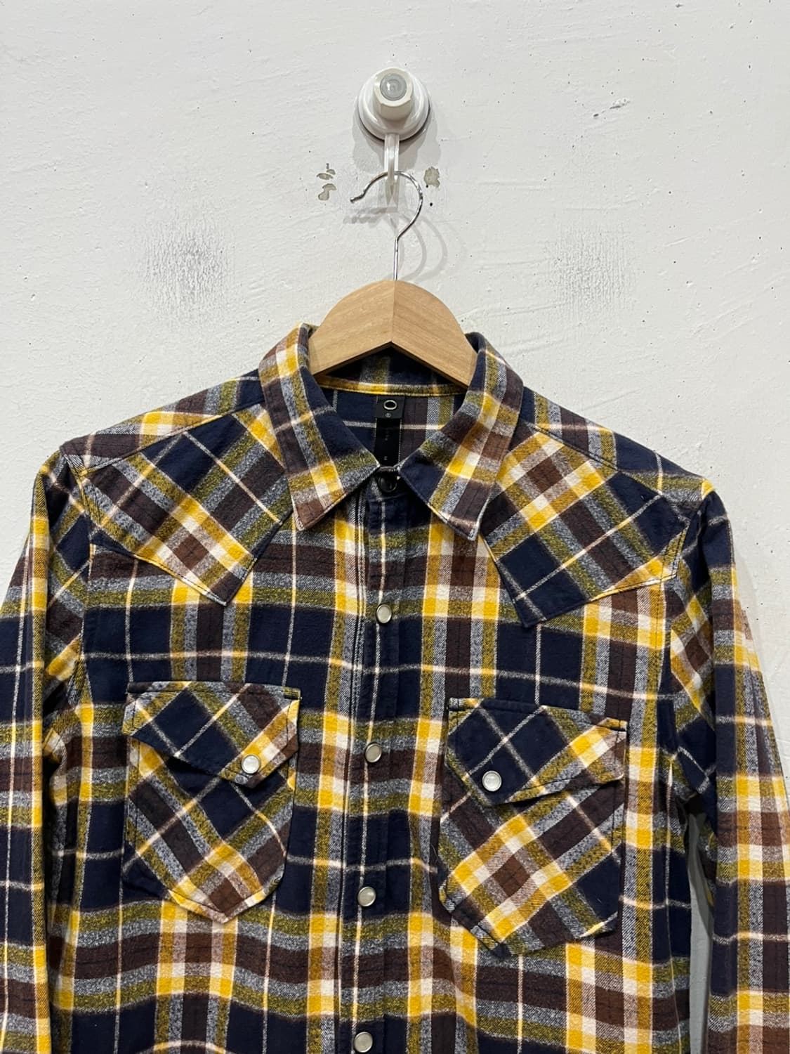wjk 웨스턴 플란넬 체크셔츠 우먼즈 Made in JAPAN 상품이미지2
