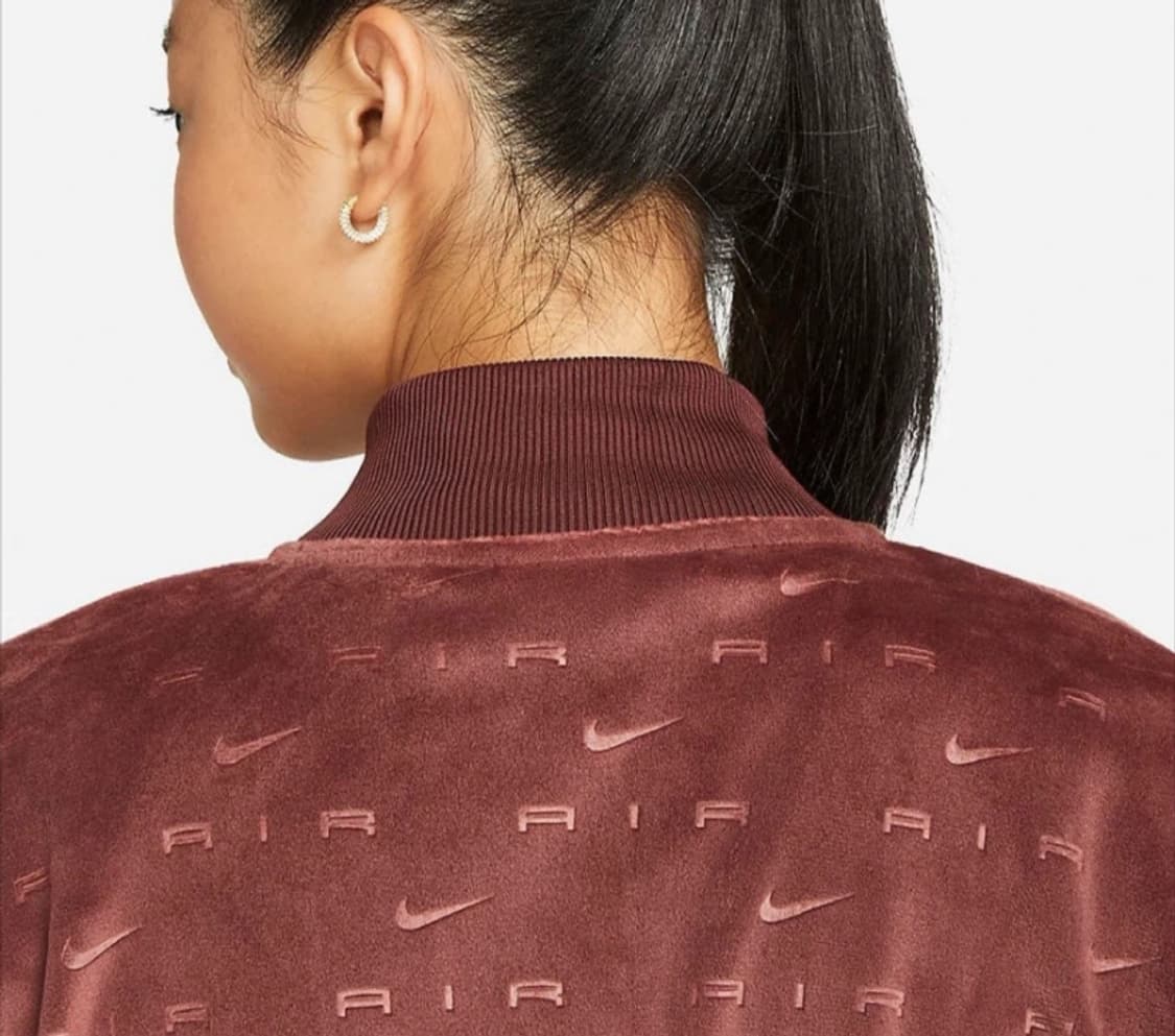 나이키 에어 벨벳 벨루어 트레이닝복 세트 (m) 상품이미지3