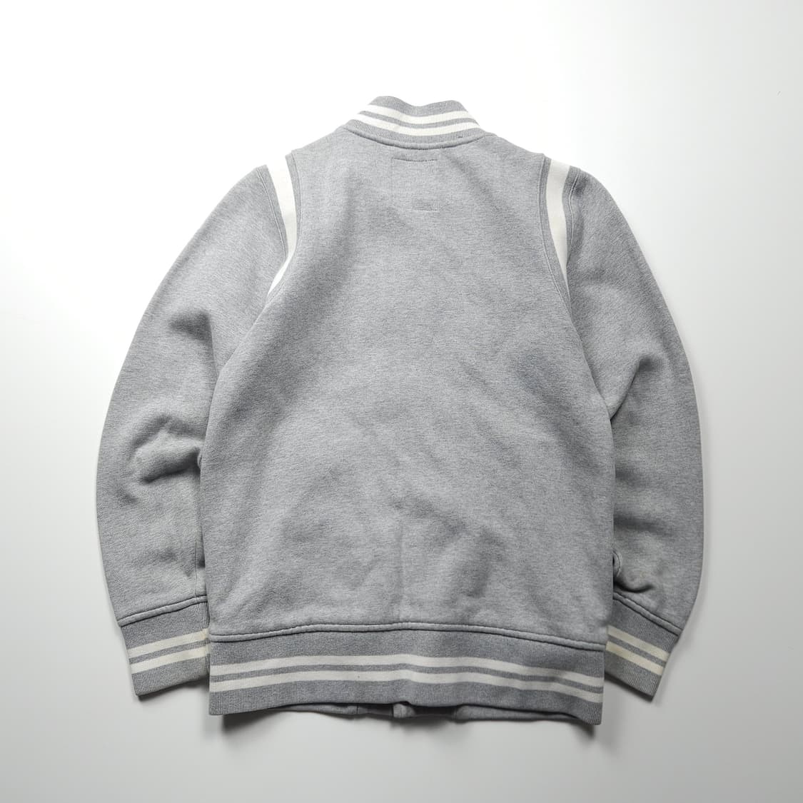 스투시 빅로고 스펠아웃 스웻 바시티 자켓 (S) 상품이미지3