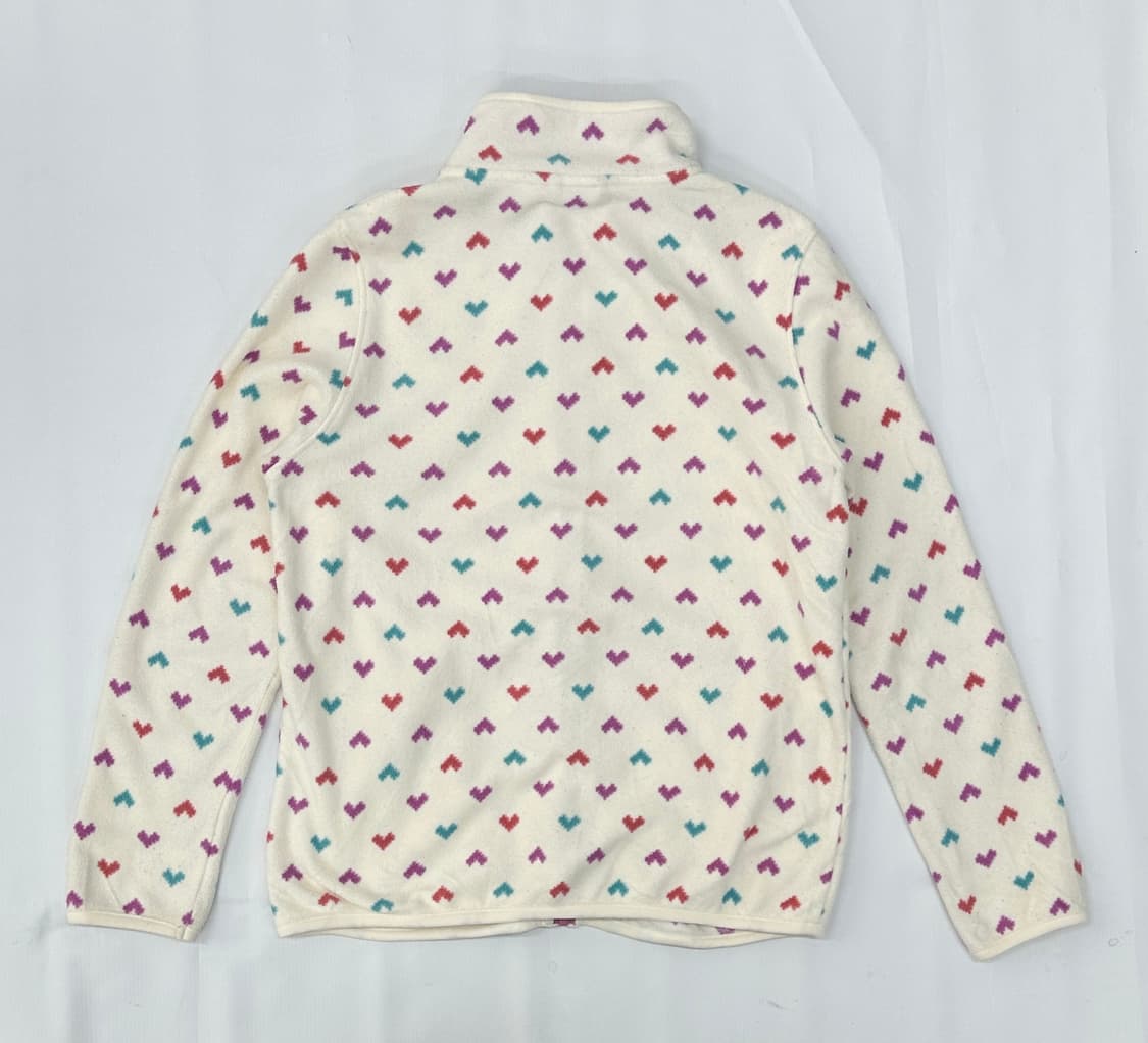 💜팝갸루 하트 후리스💜재팬 유니클로 갸루 플리스 집업  상품이미지3