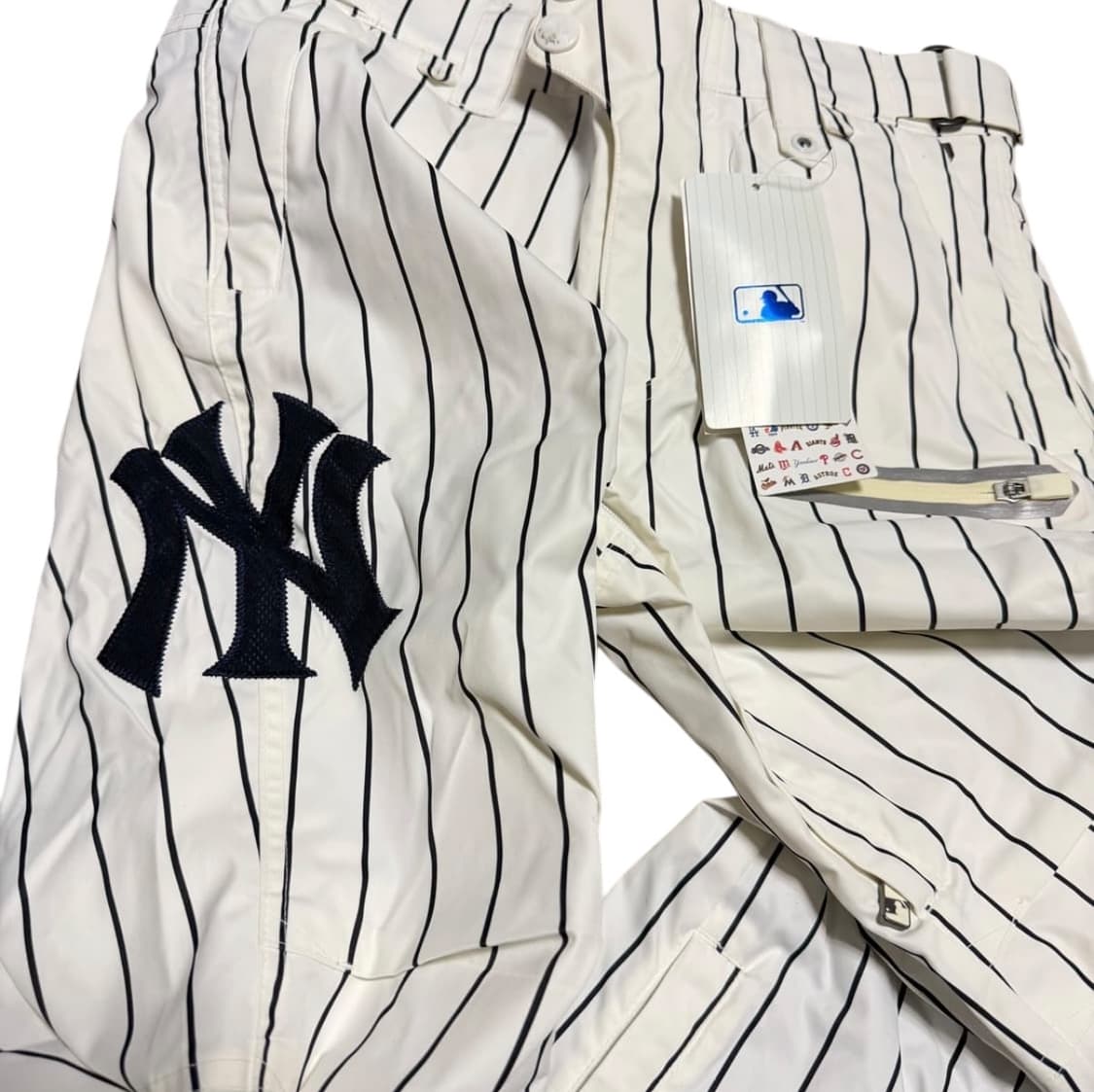 MLB 뉴욕 양키스 스트라이프 스키/보드 팬츠 상품이미지2