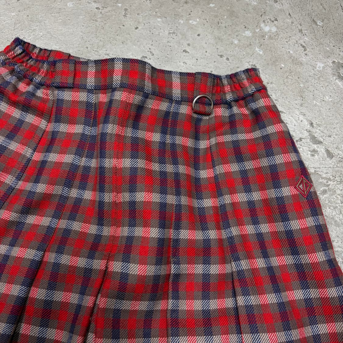 크리스찬 디올 체크 플리츠 스커트[2396] 상품이미지3