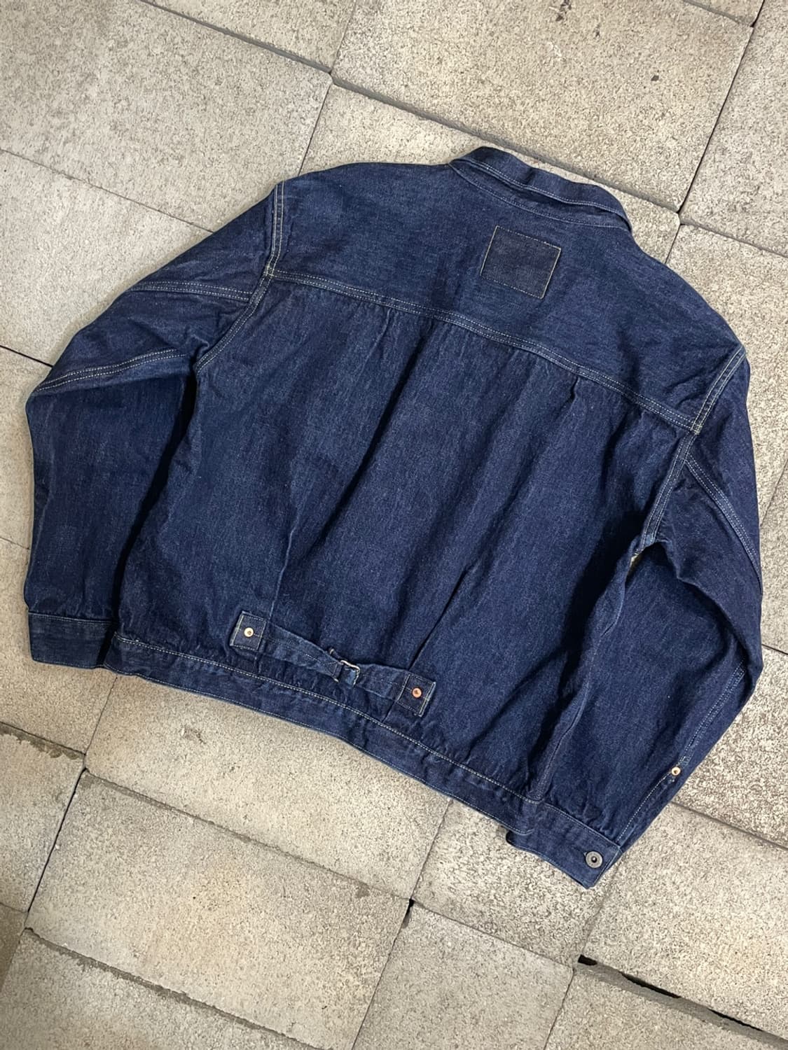 브론슨 44806 1세대 셀비지 데님 트러커 자켓  상품이미지5