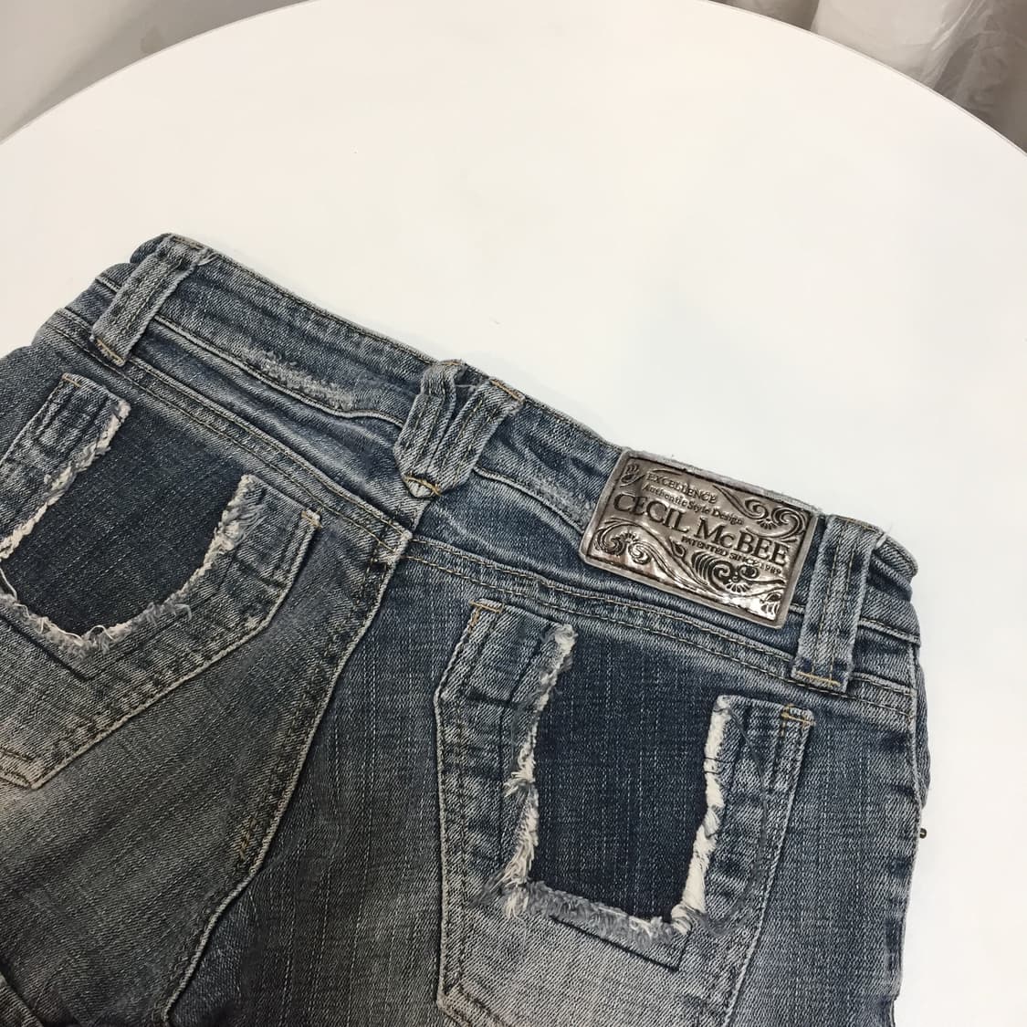 Cecil McBee 세실맥비 갸루 펑크 핫픽스 핫팬츠 상품이미지6
