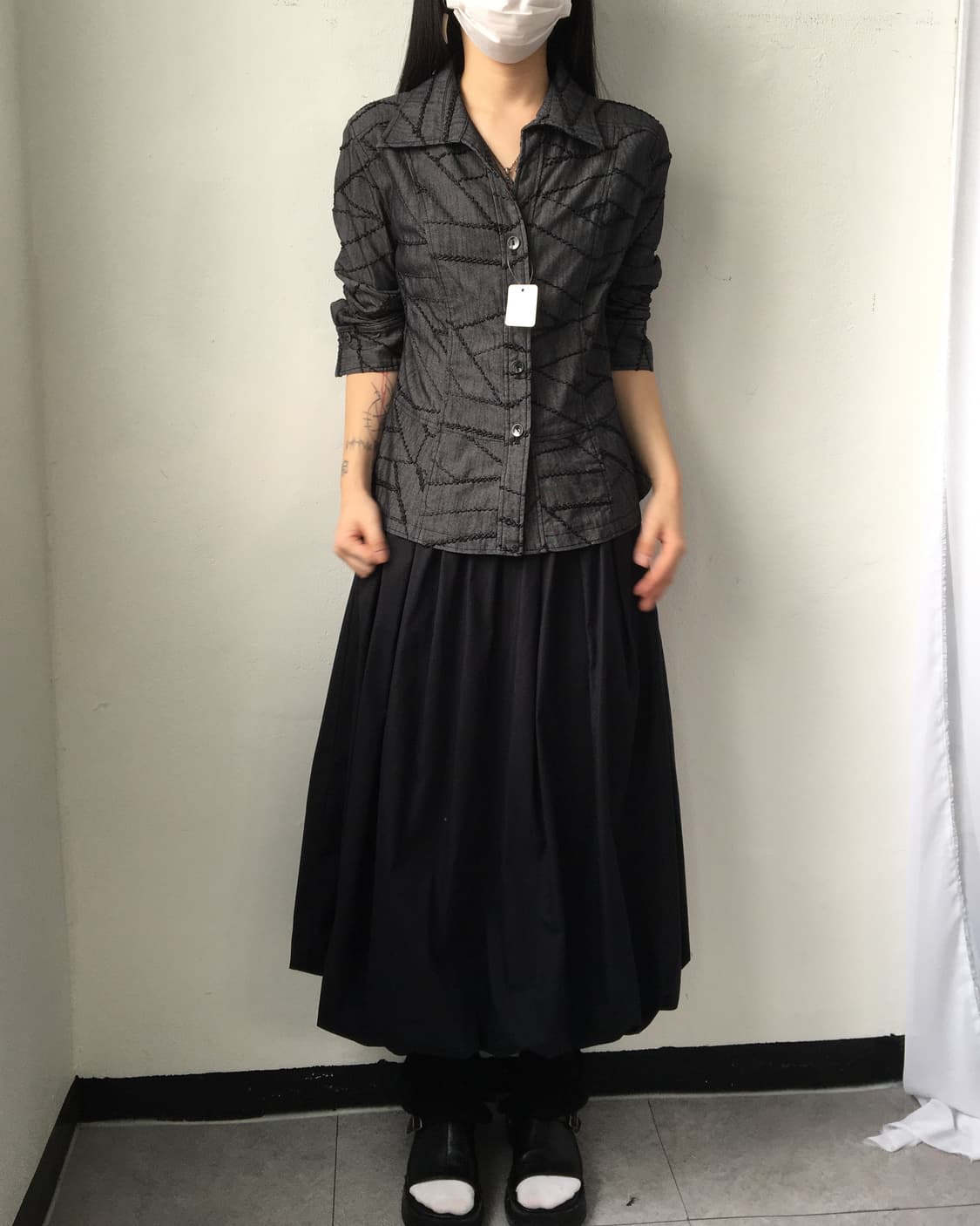 Pattern point shirt 상품이미지5