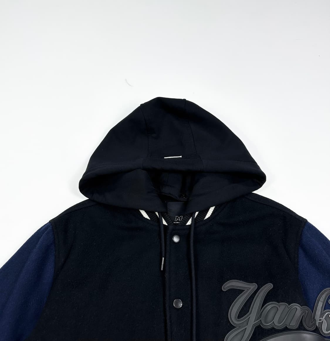 MLB 뉴욕양키스 모직 블랙 바시티 자켓 (S 여성추천) 상품이미지1