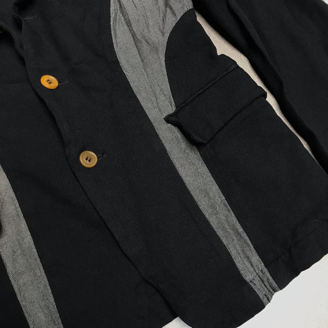 CDGH+ 08ss 폴리 축융 블레이져 자켓 상품이미지3