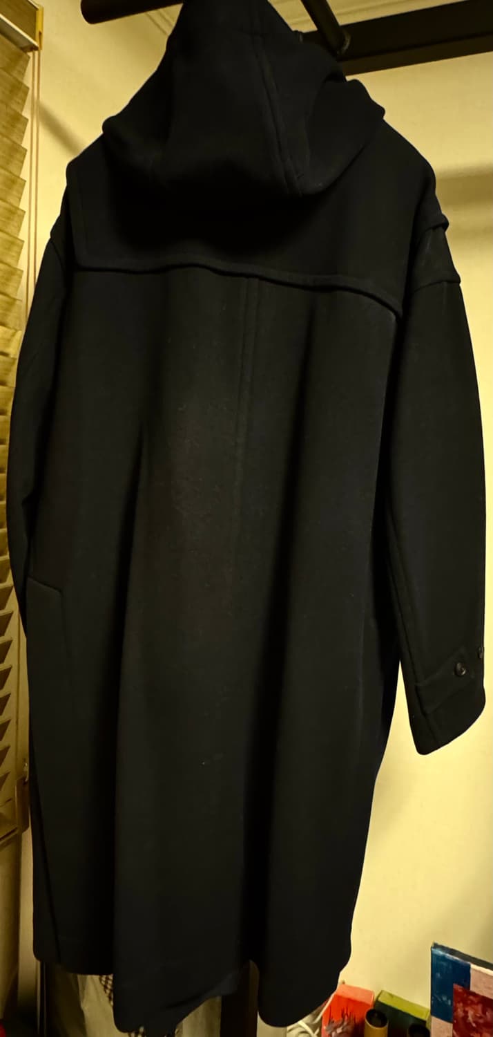 유니클로 질샌더 +J 오버사이즈 더플코트 블랙 XXL사이즈 상품이미지4