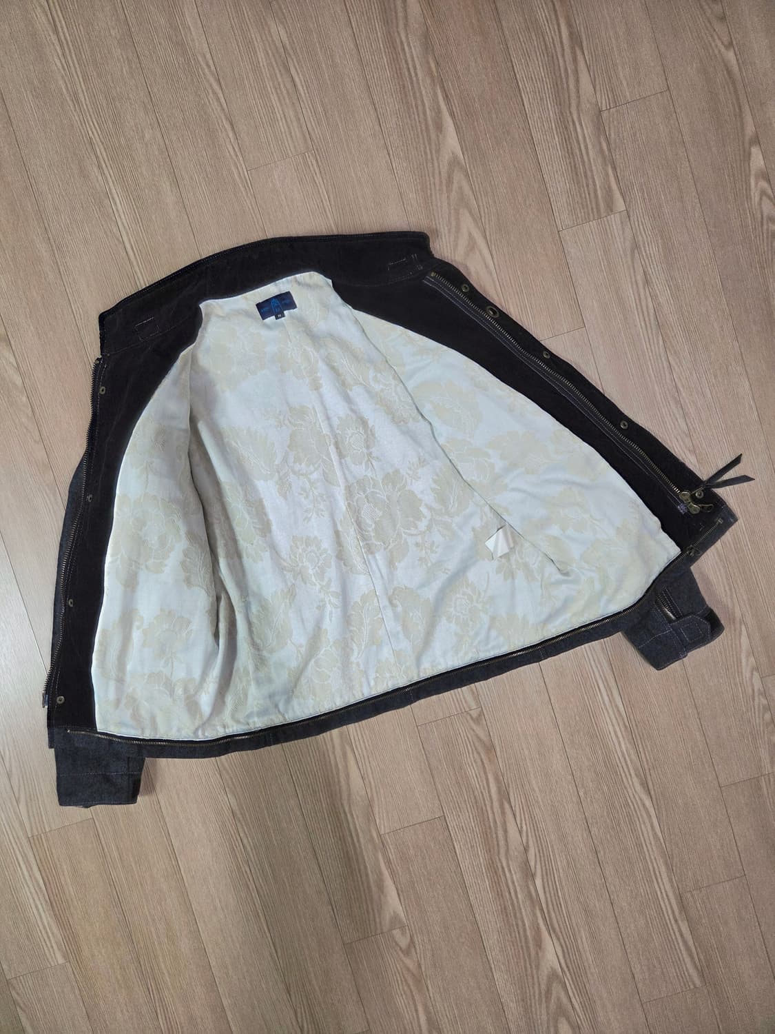 KU JAPAN 차콜 그레이 디테일 울 재킷 상품이미지8