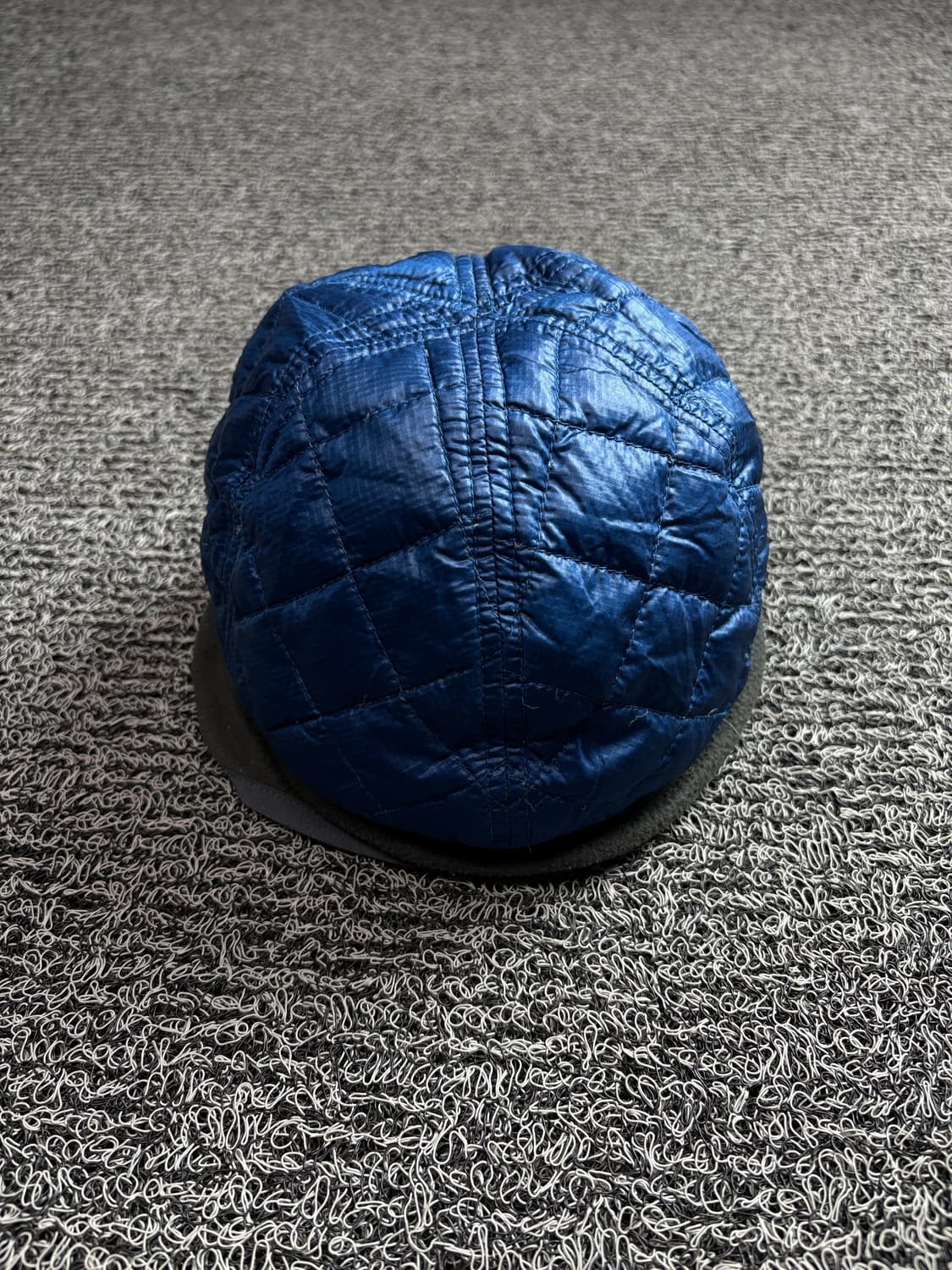 몽벨 이어플랩 퀼티드 블루 메탈 볼캡 1924 상품이미지4