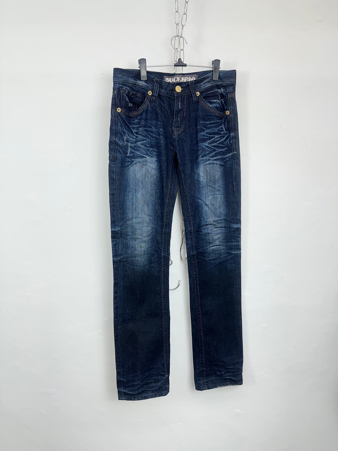 Buckaroo Brown Tab Fade Wash Denim 상품이미지5