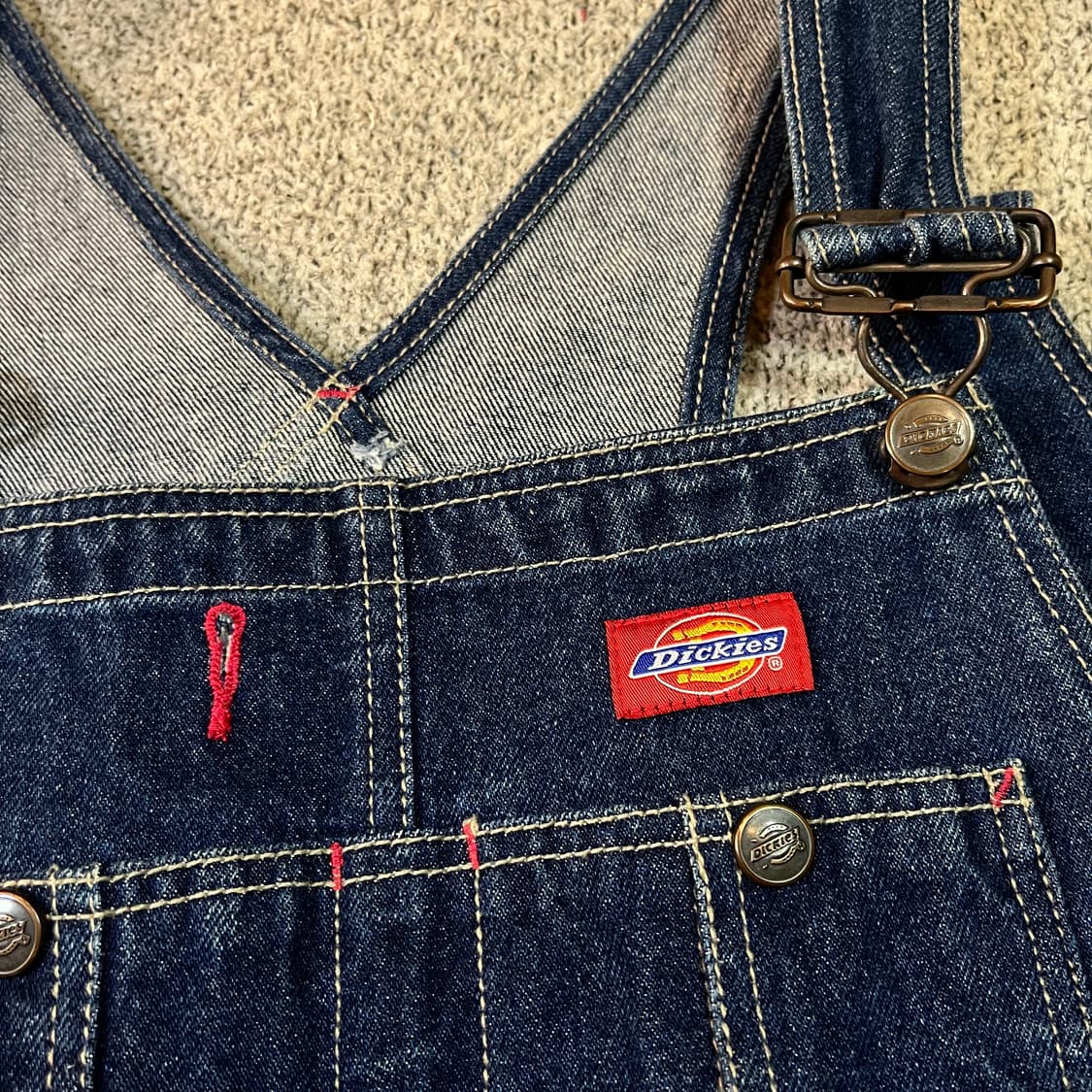 디키즈 우먼 데님 오버롤 상품이미지3