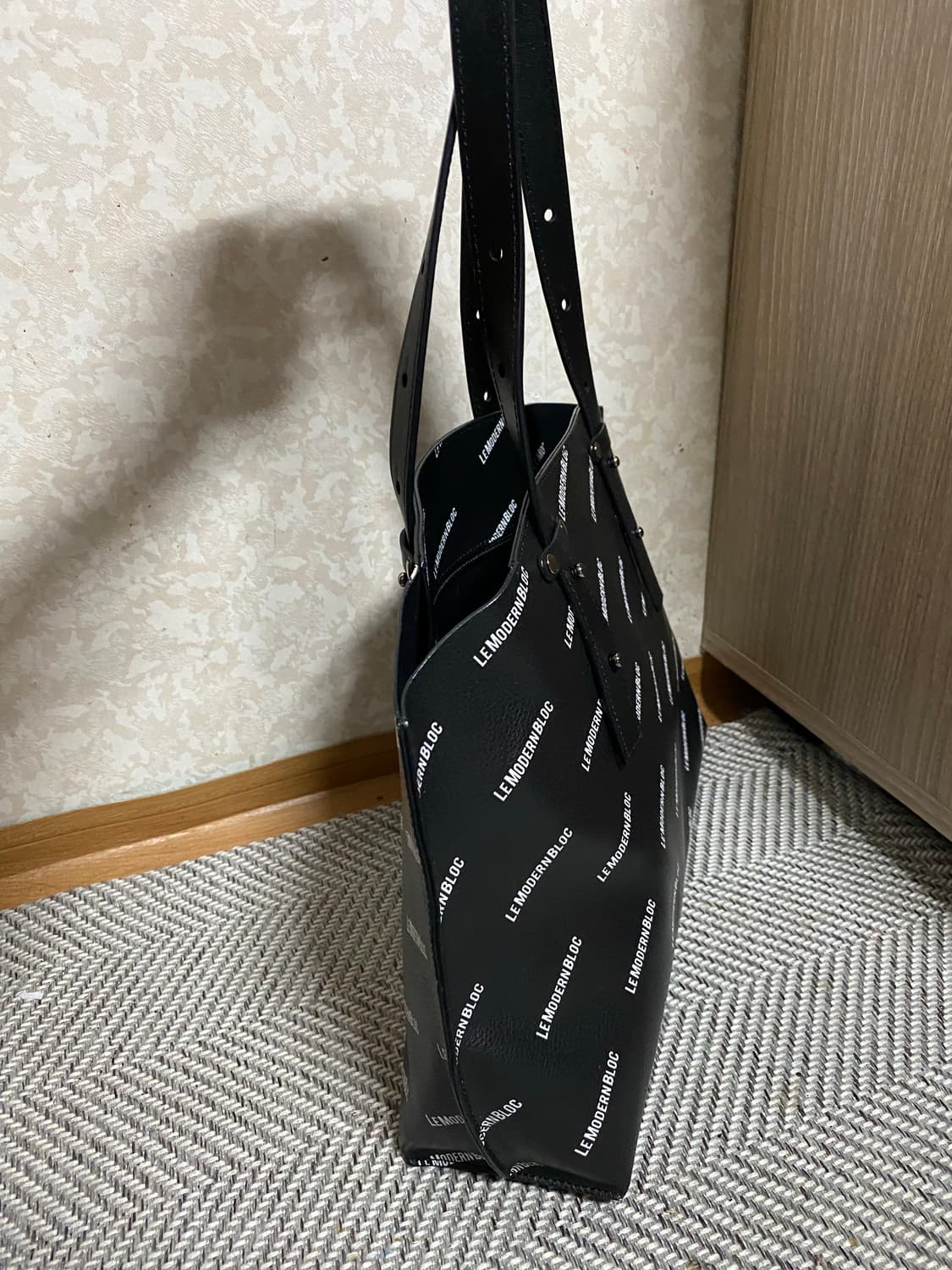 르모던블락 숄더백 토트백 상품이미지6