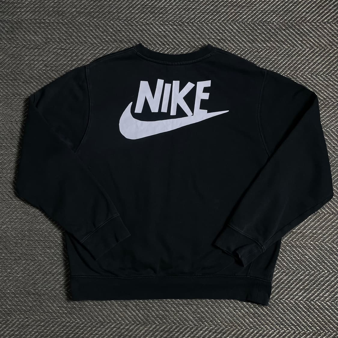 나이키 빅로고 스웻 맨투맨 블랙y 4834 상품이미지2