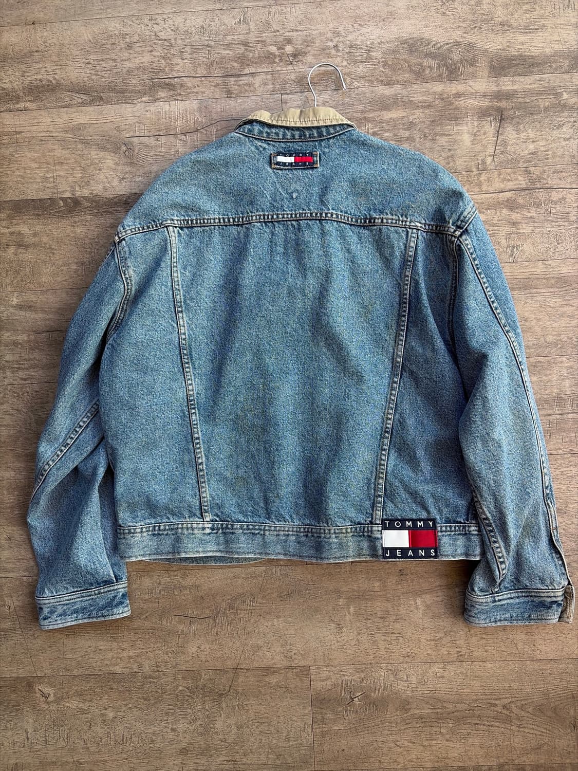 90s 타미진스 데님 자켓 XL 상품이미지7