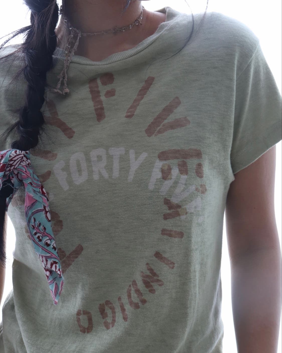 [45rpm] Green Logo T-Shirt 상품이미지3
