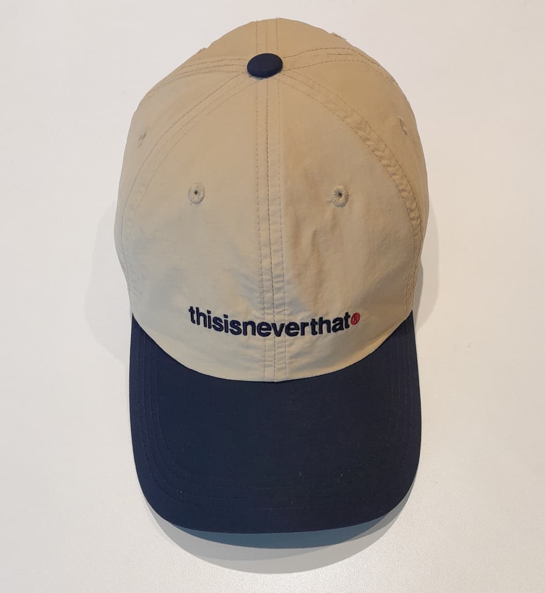 💥디스이즈네버댓 나일론 볼캡 (베이지) 
 상품이미지2