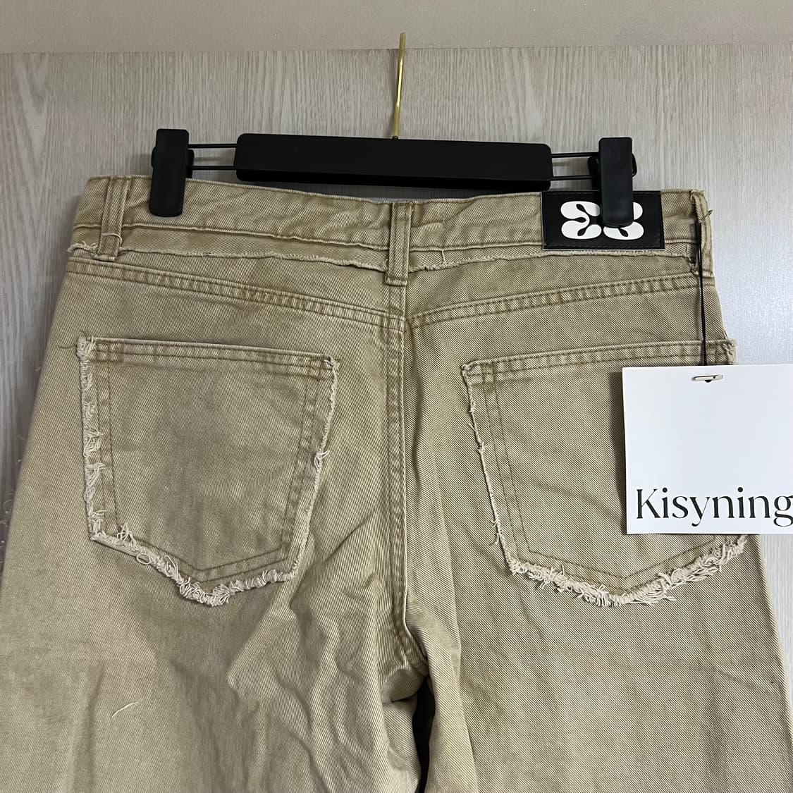 키시닝 로우라이즈 팬츠 s 새상품 상품이미지7