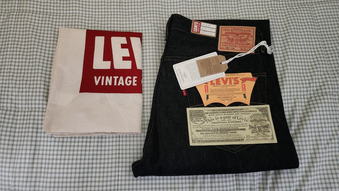 리바이스 LVC 55501 34/32 새상품 상품이미지2