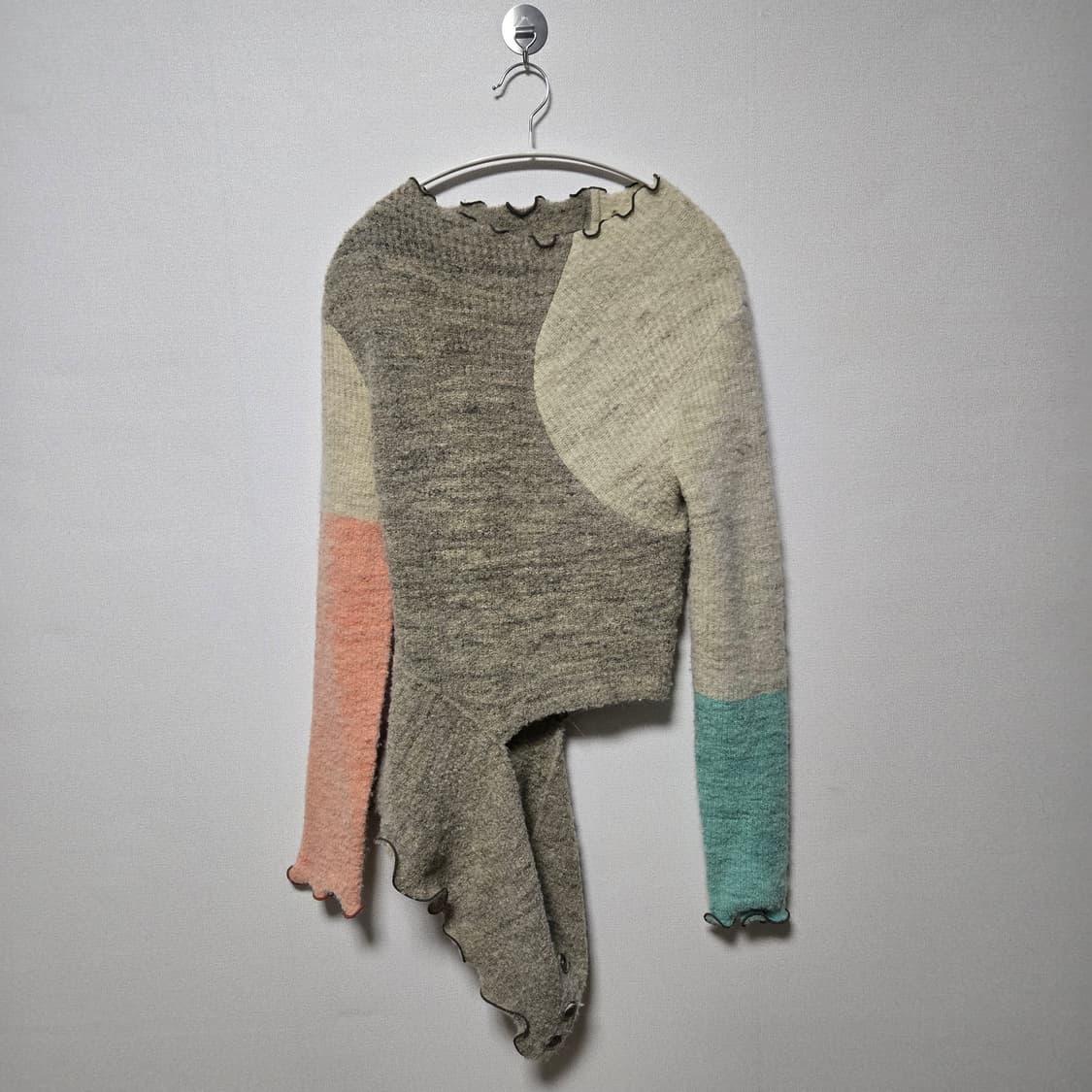 앤더슨벨 컬러블록 니트 탑 / 여성 니트/ 여자 니트  상품이미지4