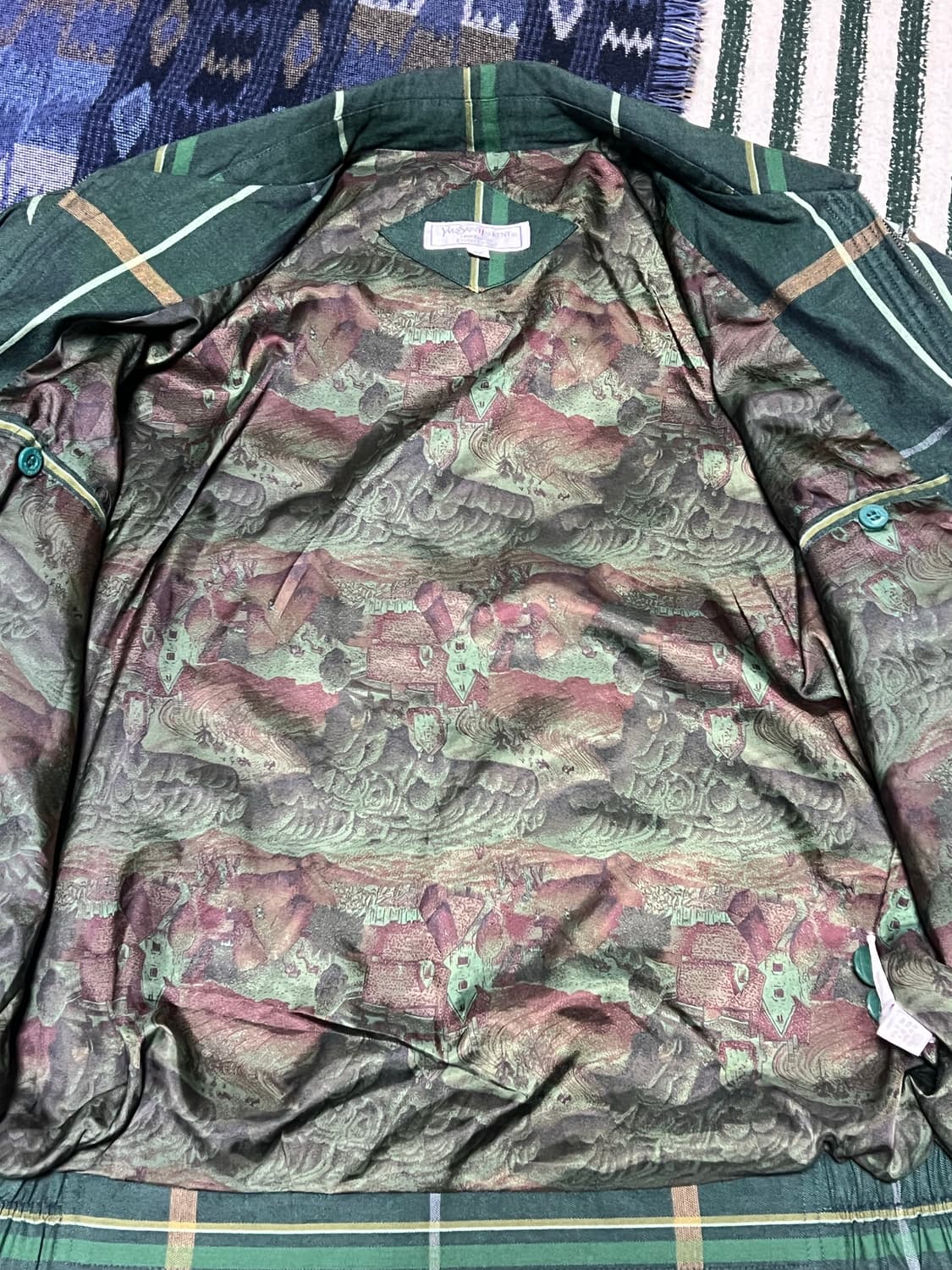 Yves Saint Laurent 90s vintage jacket 상품이미지5