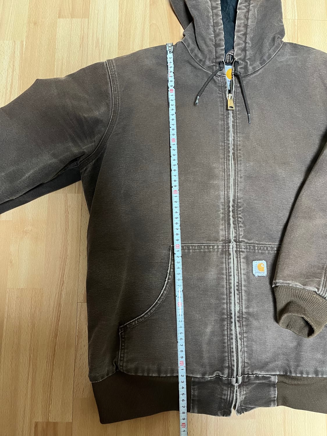 칼하트 wj130 dkb 다크브라운 액티브자켓 상품이미지2