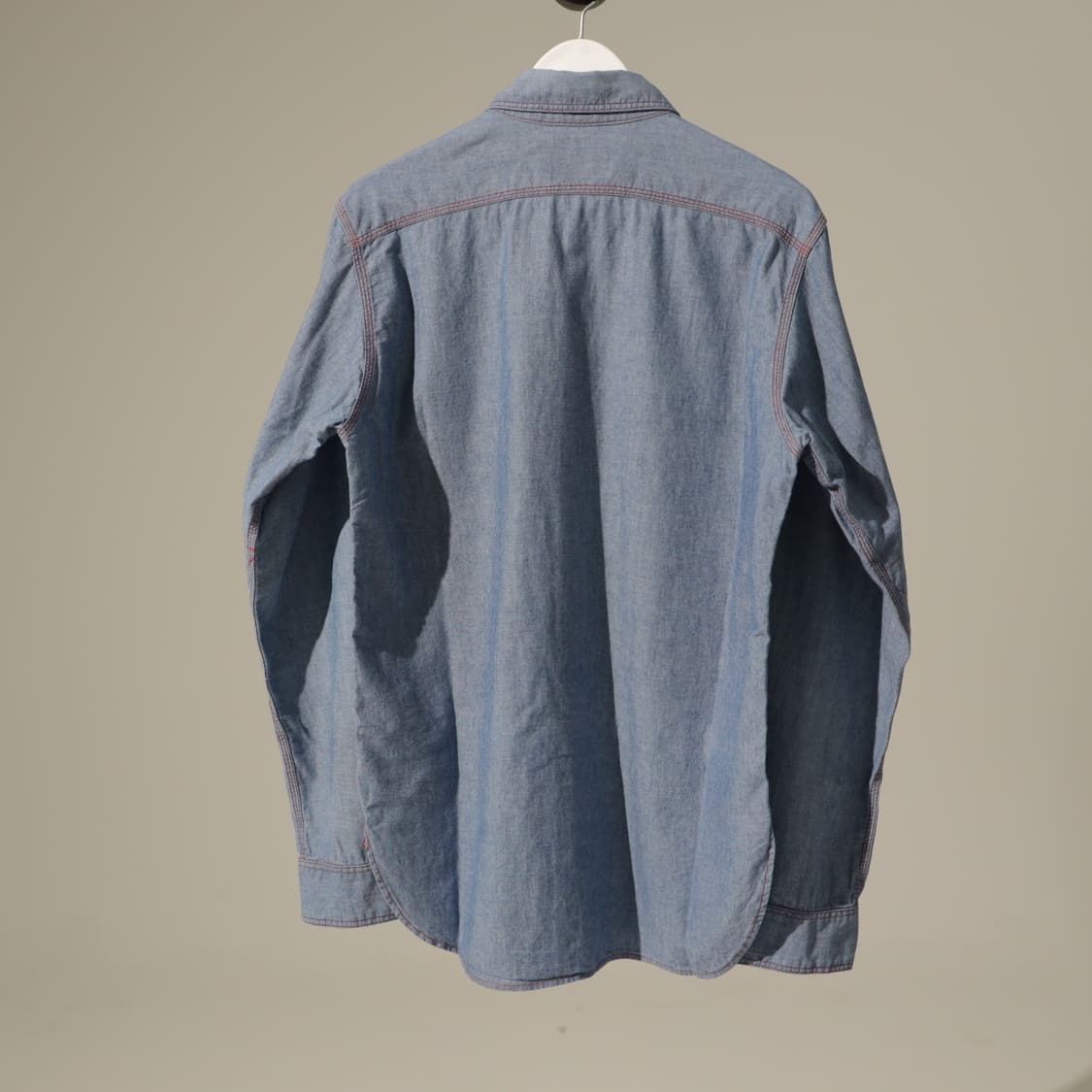 엔지니어드가먼츠 레드 스티치 샴브레이 셔츠 상품이미지7