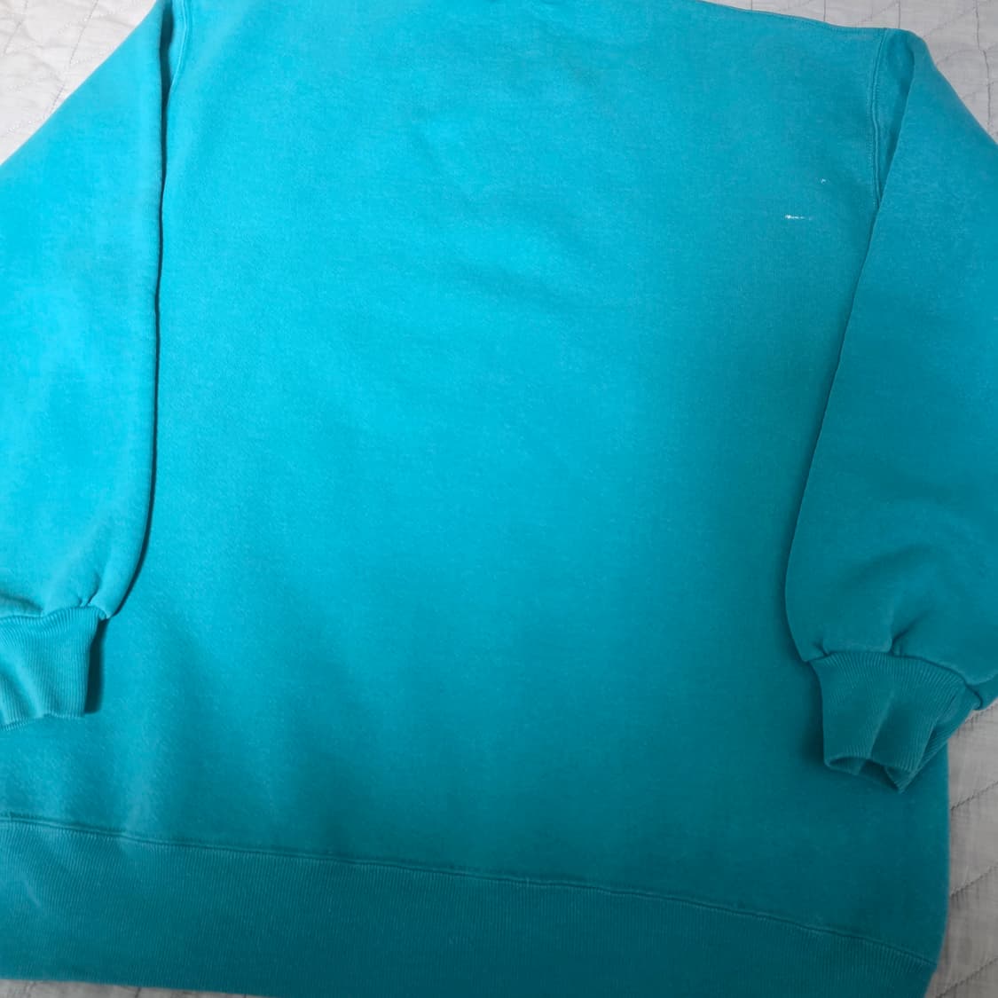 [XXL] 90s 러셀 애슬레틱 스웻 틸그린 틸블루 트래쉬드 상품이미지6