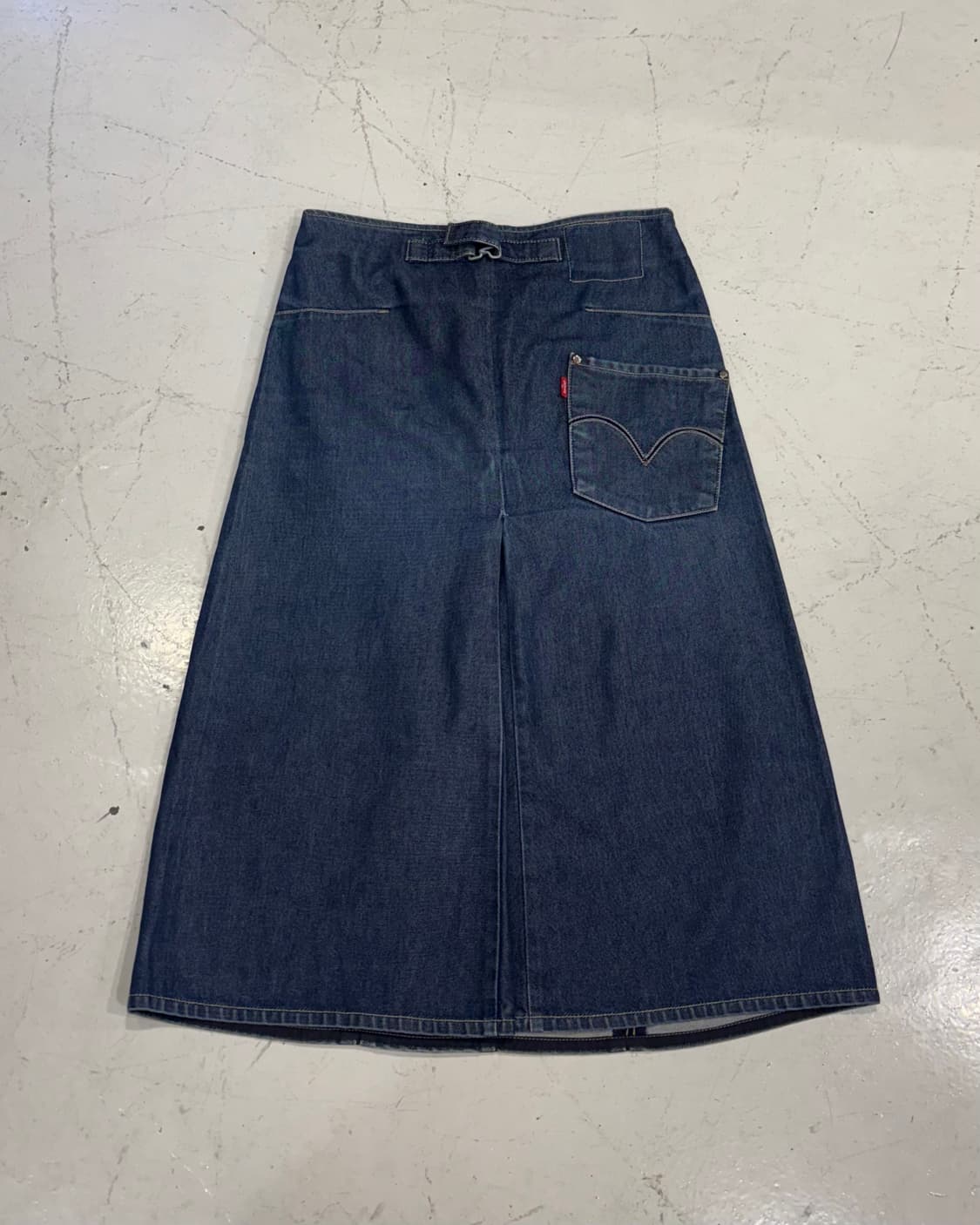 Levis 엔지니어드 데님 롱 스커트 상품이미지3