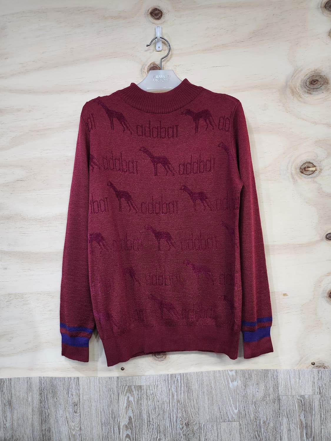 145) adabat 아다바트 패턴 니트 상품이미지1