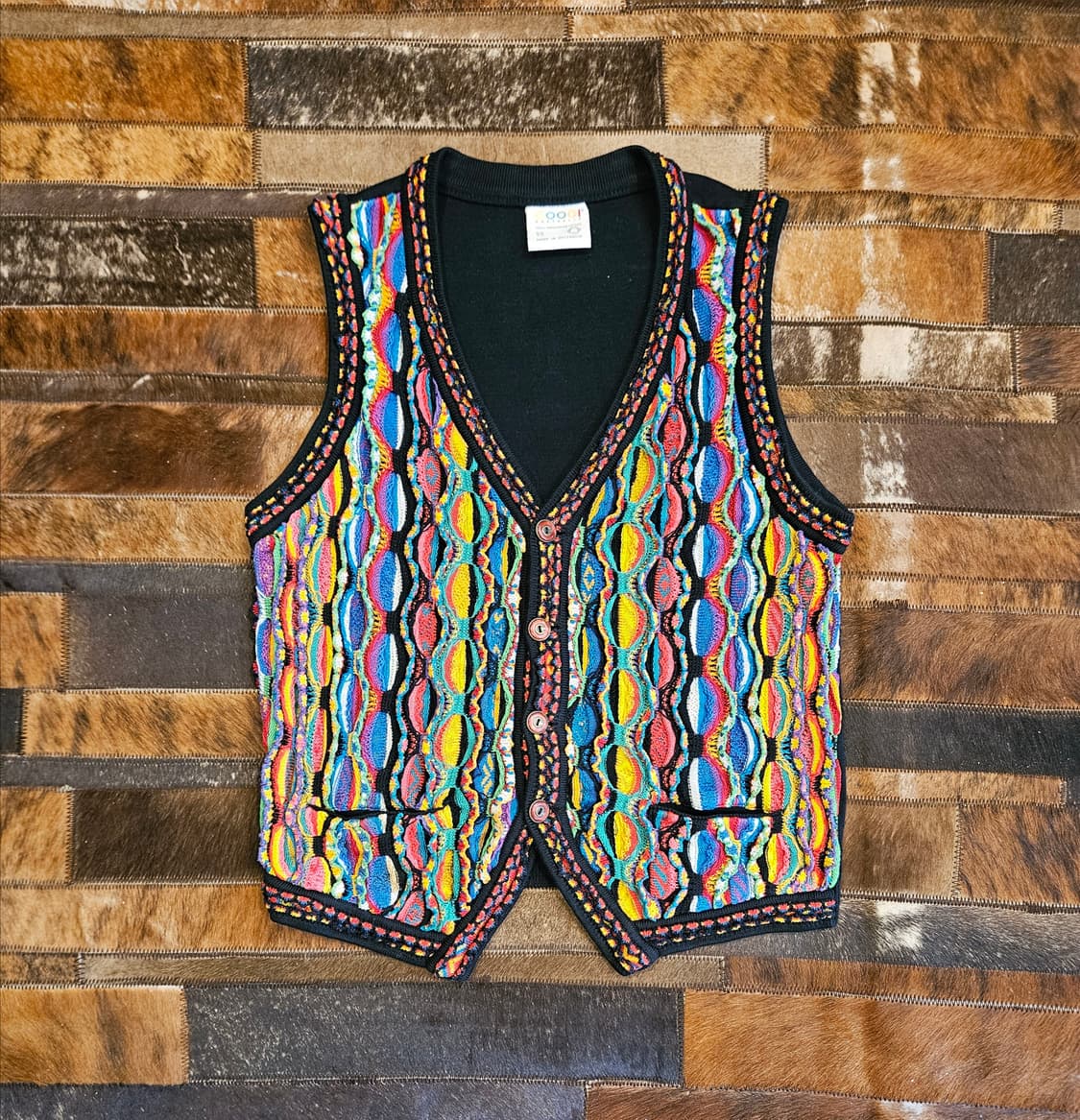 Coogi 케이블 니트 베스트  상품이미지1