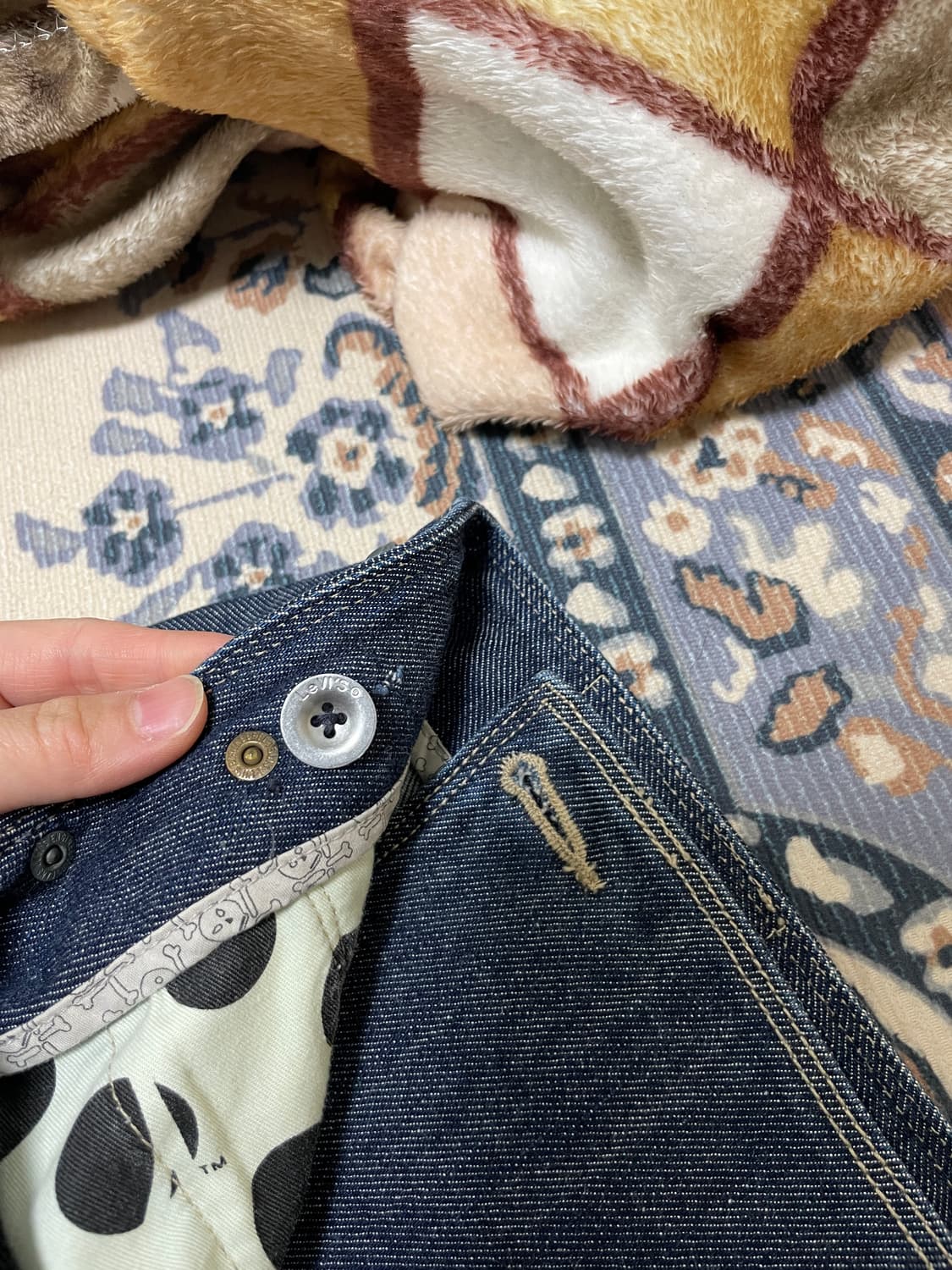 Levis 리바이스 엔지니어드진 아메카지 랩 데님 스커트 청치마 상품이미지8