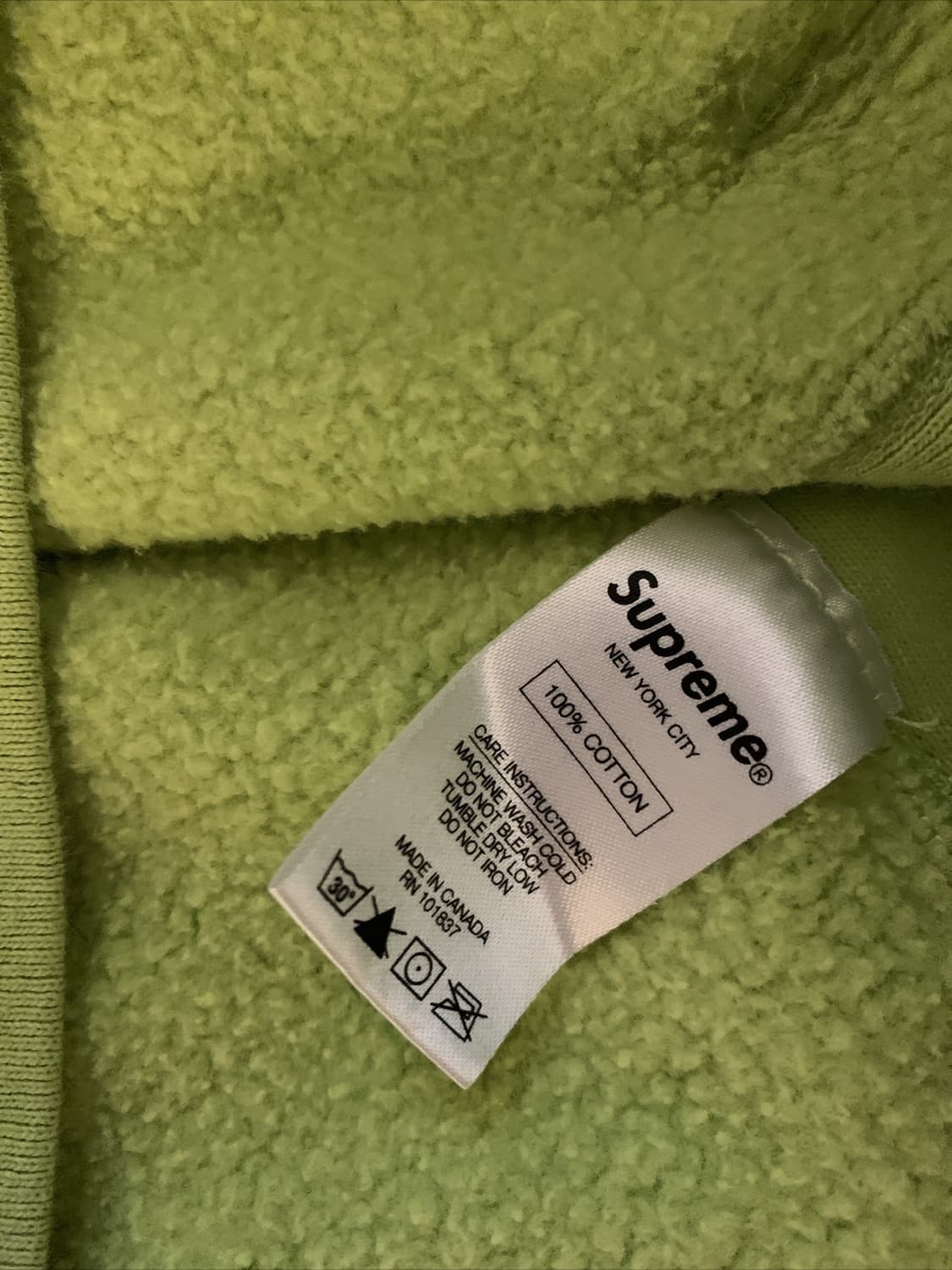 SS20 슈프림 모션 로고 후드티 상품이미지5